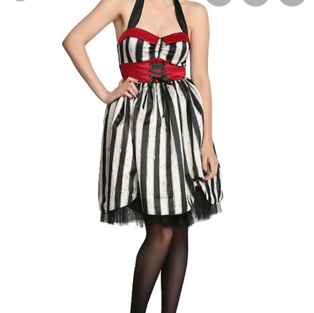 Clown dress, alternitive dress, goth dress